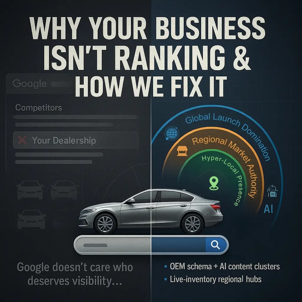 Why Your Business Isn't Ranking & How We Fix It